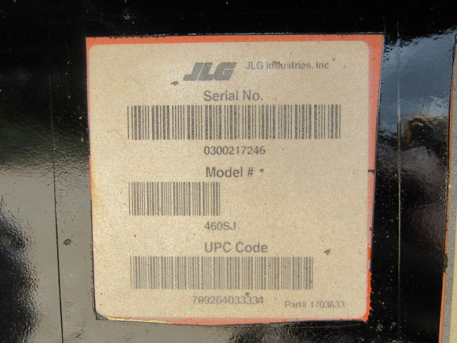 Used 2016 JLG 460SJ Telescopic Boom Lift