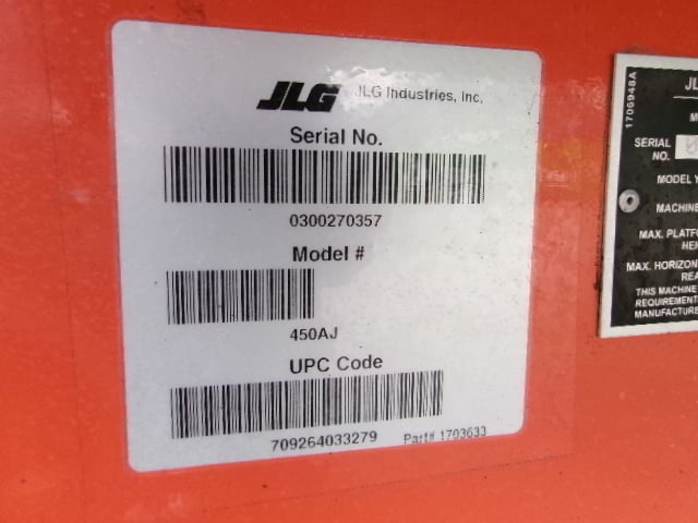 Used 2020 JLG 450AJ Articulating Boom Lift
