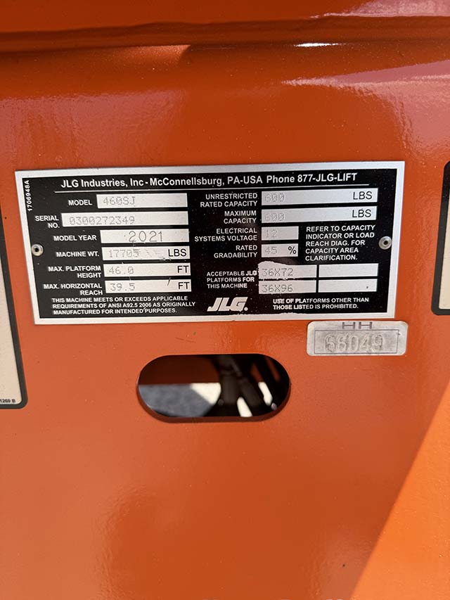 Used 2019 JLG T350 Towable Boom Lift