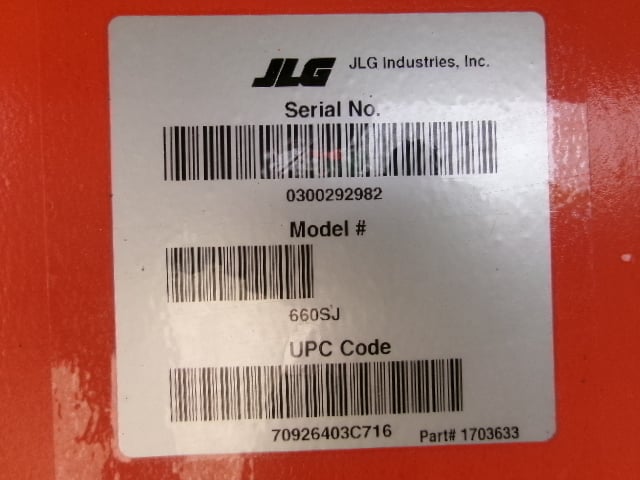 Used 2022 JLG 660SJ Telescopic Boom Lift