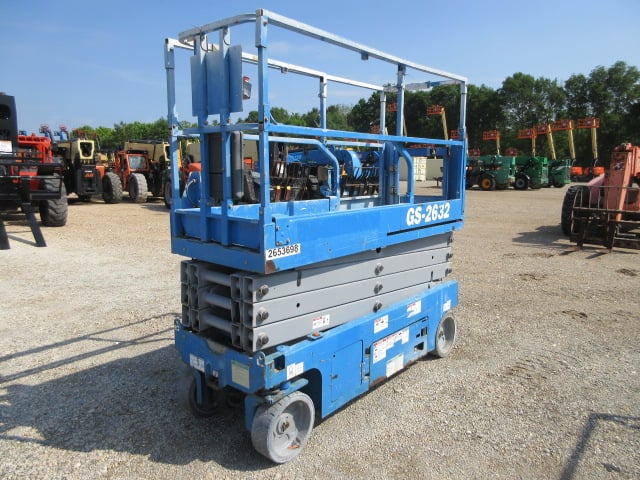 Used 2017 GENIE GS-2632 Scissor Lift