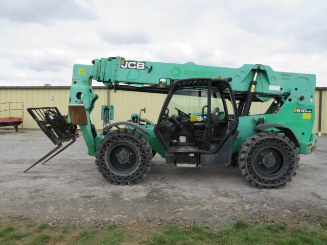 Used 2017 JCB 510-56 Telehandler Forklift