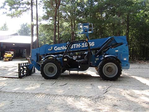 Used 2018 GENIE GTH-1056 Telehandler Forklift