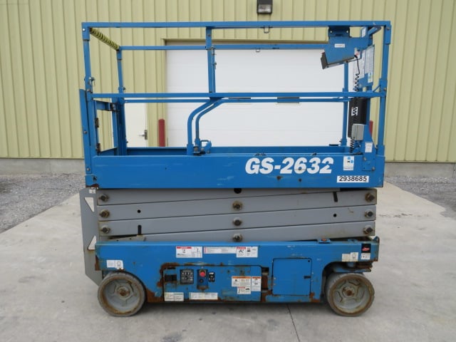 Used 2017 GENIE GS-2632 Scissor Lift