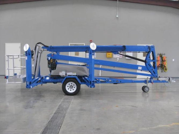 New 2026 GENIE TZ-50 Towable Boom Lift with Drive & Set / drive-assist