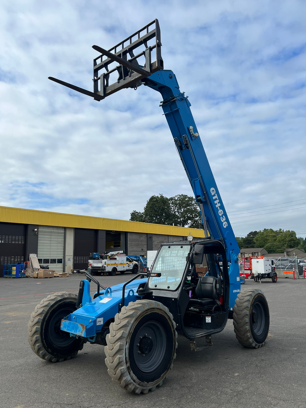 Used 2020 GENIE GTH-636 Telehandler Forklift