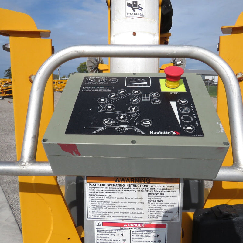 Used 2021 HAULOTTE 3522A Towable Boom Lift, photo 10