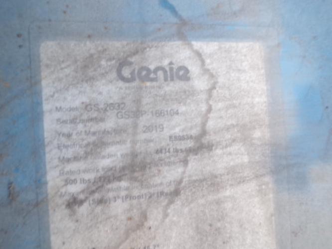 Used 2019 GENIE GS-2632 Scissor Lift, photo 16