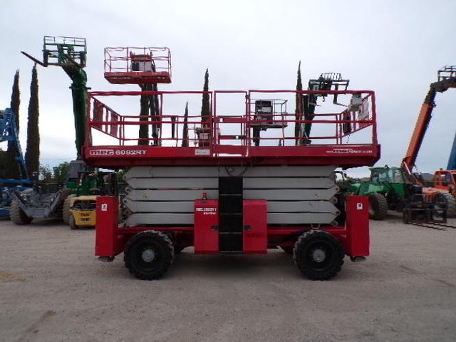 Used 2020 MEC 6092 RT Scissor Lift