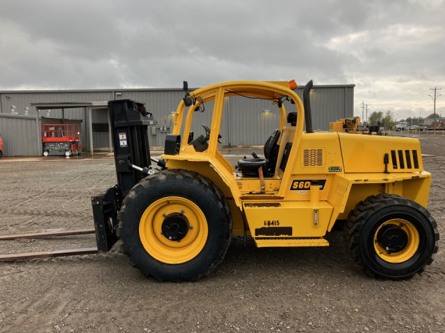 Used 2021 SELLICK S60J4E-4PS – Heavy-Duty Straight Mast Rough Terrian Forklift
