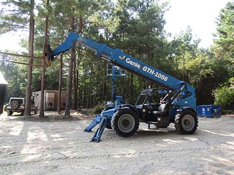 Used 2018 GENIE GTH-1056 Telehandler Forklift