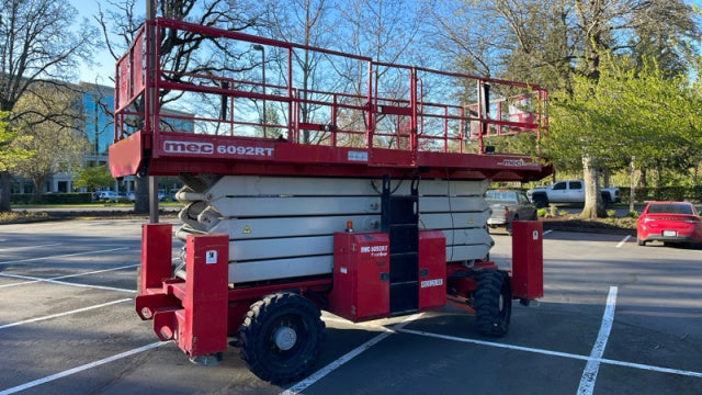 Used 2019 MEC 6092RT Scissor Lift