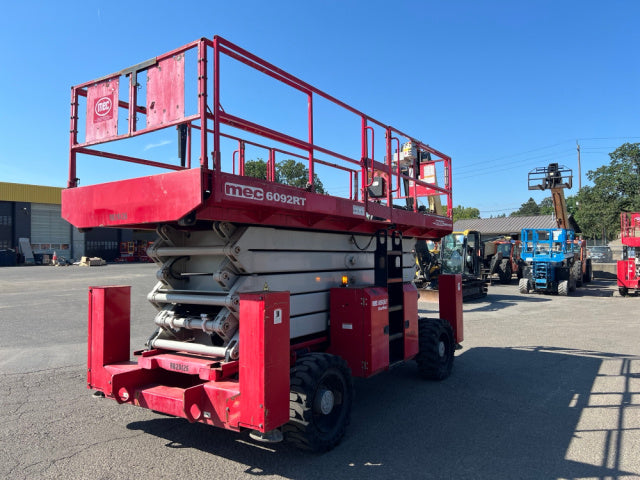 Used 2019 MEC 6092RT Scissor Lift