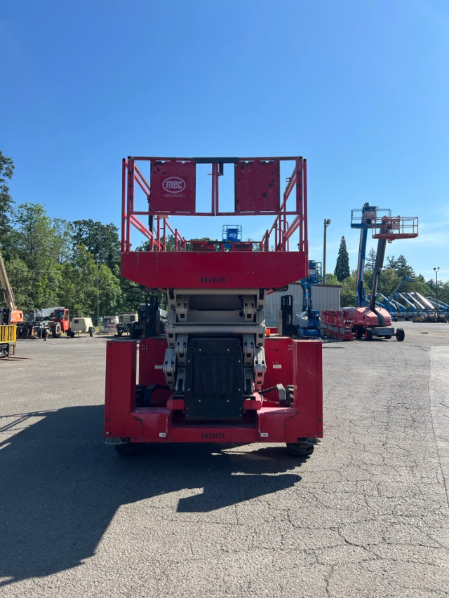 Used 2019 MEC 6092RT Scissor Lift