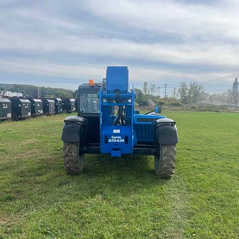 Used 2016 GENIE GTH-636 Telehandler Forklift