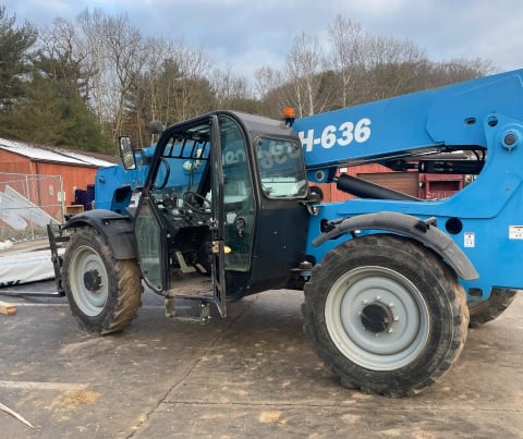 Used 2016 GENIE GTH-636 Telehandler Forklift