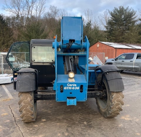 Used 2016 GENIE GTH-636 Telehandler Forklift