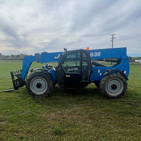 Used 2016 GENIE GTH-636 Telehandler Forklift