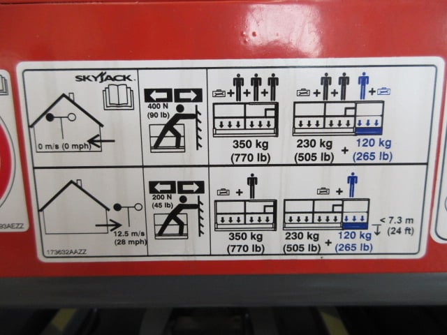 New 2025 SKYJACK SJ4740 E Scissor Lift