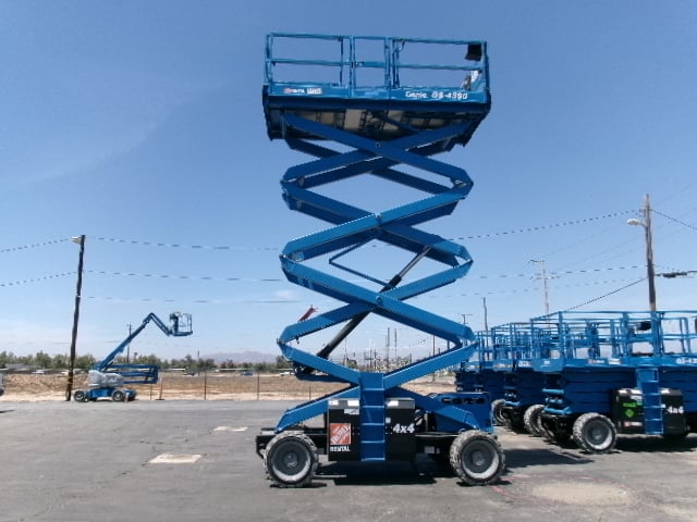 Used 2022 GENIE GS-4390 RT Scissor Lift