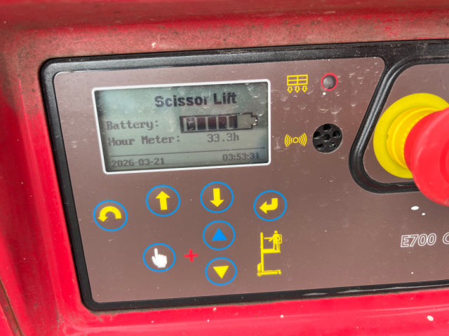 Used 2018 MEC 1330 SE Scissor Lift