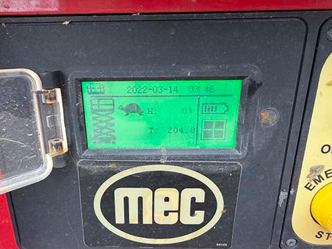 Used 2019 MEC 1330 SE Scissor Lift