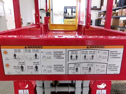 New 2026 MEC MICRO19-XD Scissor Lift : Micro Scissor Lift