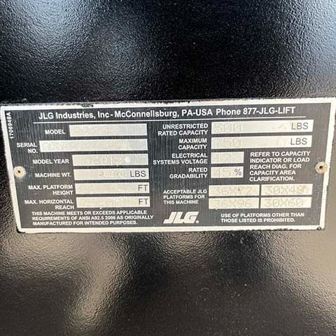 Used 2017 JLG 860SJ Telescopic Boom Lift