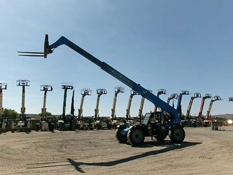 Used 2017 GENIE GTH-636 Telehandler Forklift