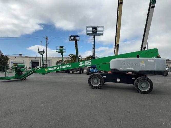 Used 2017 GENIE S-85 Telescopic Boom Lift