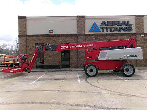 New 2026 MEC 66-RJ Heavy-Duty Telescopic Boom Lift