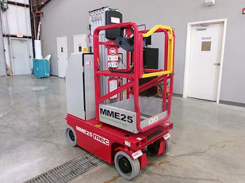 New 2026 MEC MME25 Vertical Mast Lift