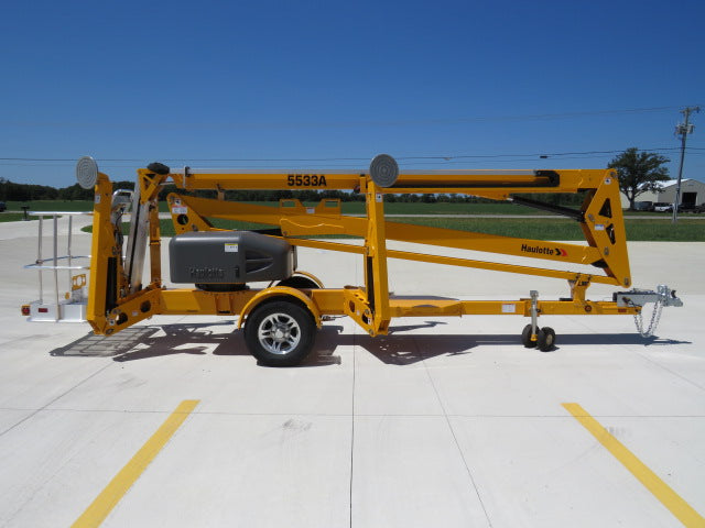 New 2026 HAULOTTE/BIL-JAX 5533A 2WD DRIVE & SET (Traction Drive) Trailer-Mounted Towable Boom Lift
