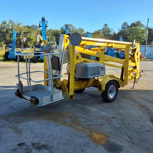 Used 2017 HAULOTTE 4527A Towable Boom Lift