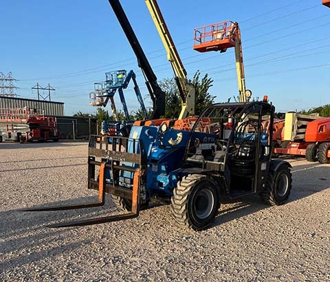 Used 2018 GENIE GTH-5519 Telehandler Forklift