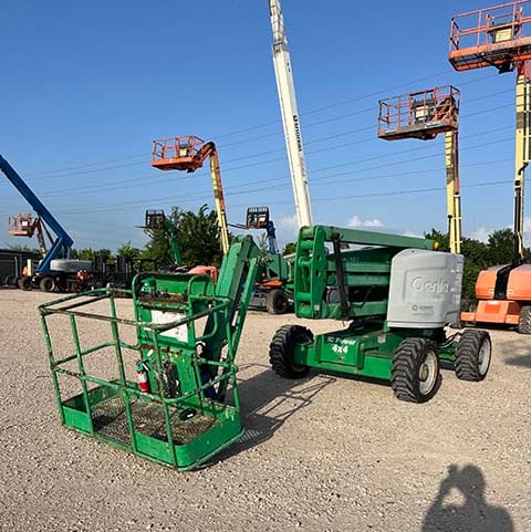 Used 2016 GENIE Z-45/25J RT Articulating Boom Lift