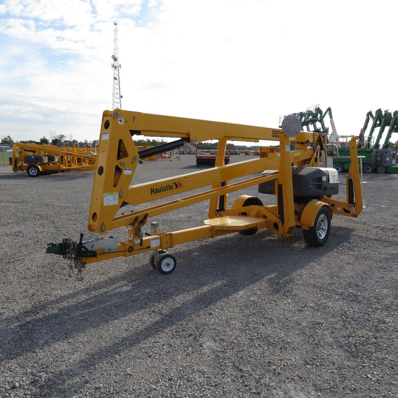 Used 2021 HAULOTTE 5533A Towable Boom Lift, photo 2