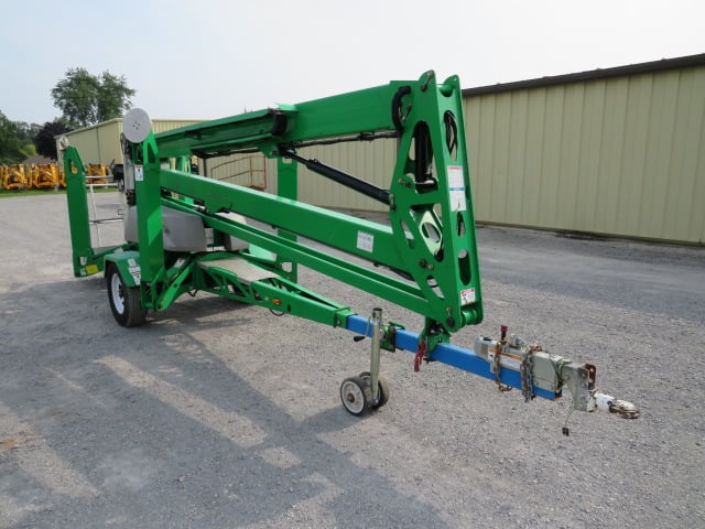 Used 2018 GENIE TZ-50 Towable Boom Lift