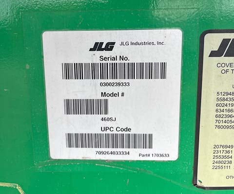 Used 2018 JLG 460SJ Telescopic Boom Lift