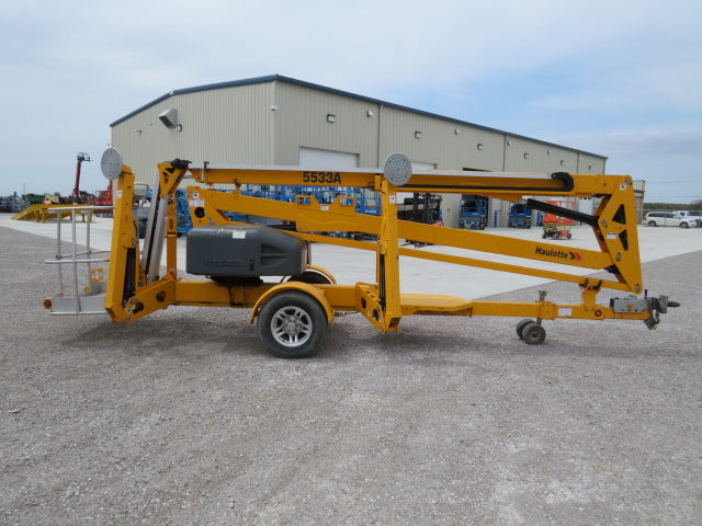 Used 2020 HAULOTTE 5533A Towable Boom Lift
