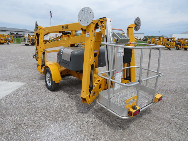 Used 2020 HAULOTTE 5533A Towable Boom Lift