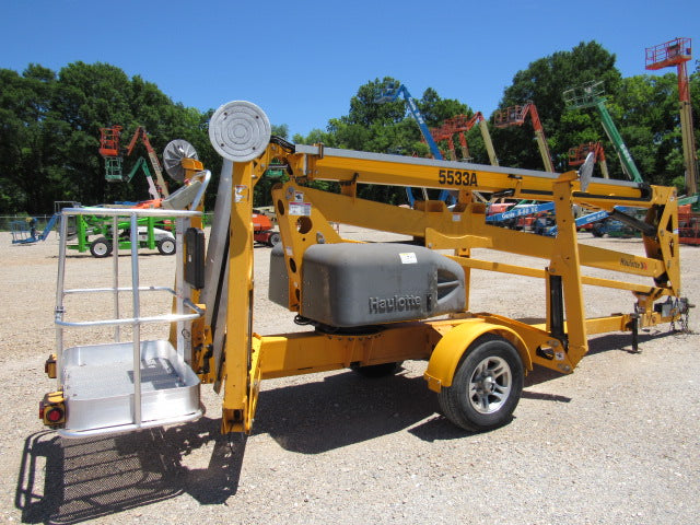 Used 2020 HAULOTTE 5533A Towable Boom Lift