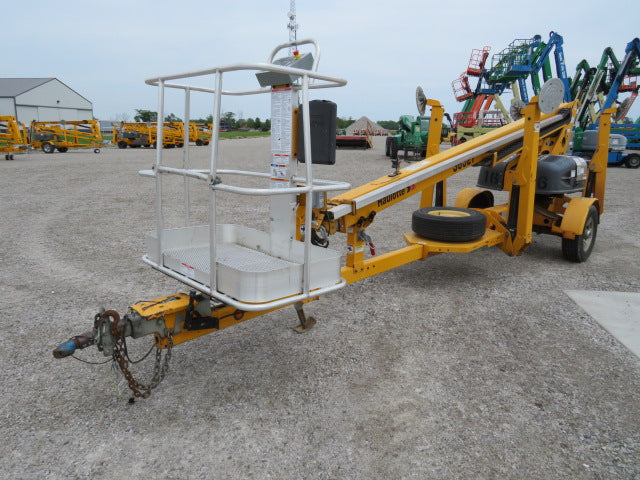 Used 2021 HAULOTTE 3632T Towable Boom Lift