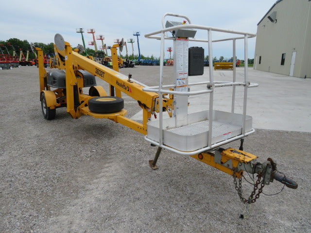 Used 2021 HAULOTTE 3632T Towable Boom Lift