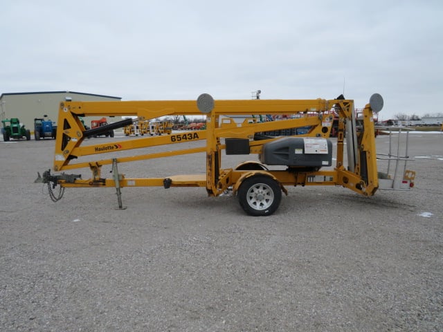 Used 2022 HAULOTTE 6543A Towable Boom Lift