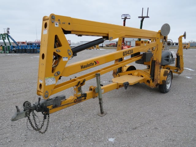 Used 2022 HAULOTTE 6543A Towable Boom Lift