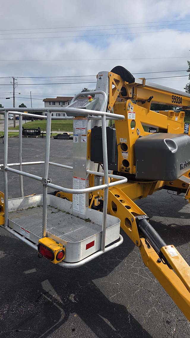 Used 2022 HAULOTTE 5533A Towable Boom Lift