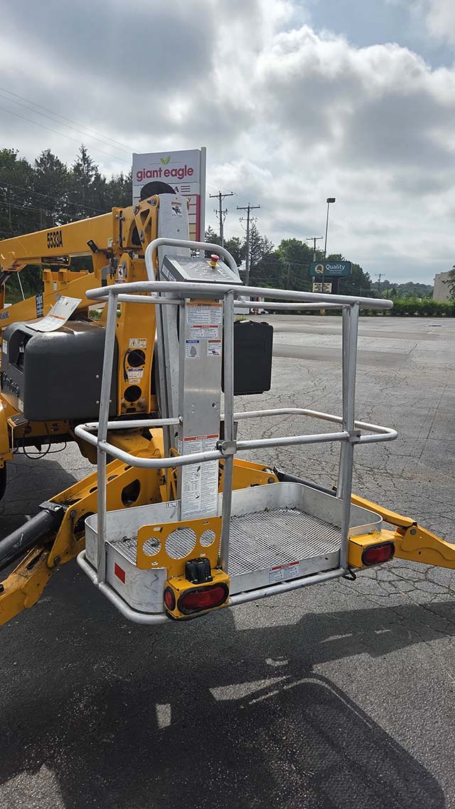 Used 2022 HAULOTTE 5533A Towable Boom Lift