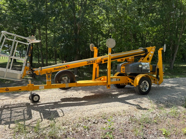 Used 2022 HAULOTTE 3632T Towable Boom Lift