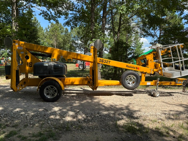 Used 2022 HAULOTTE 3632T Towable Boom Lift